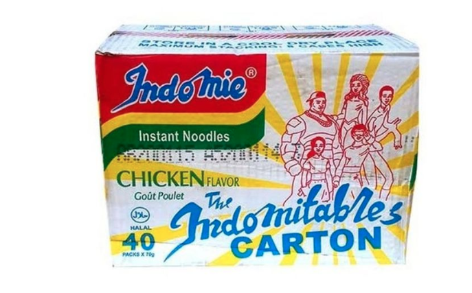Nigerian Indomie Chicken White Box