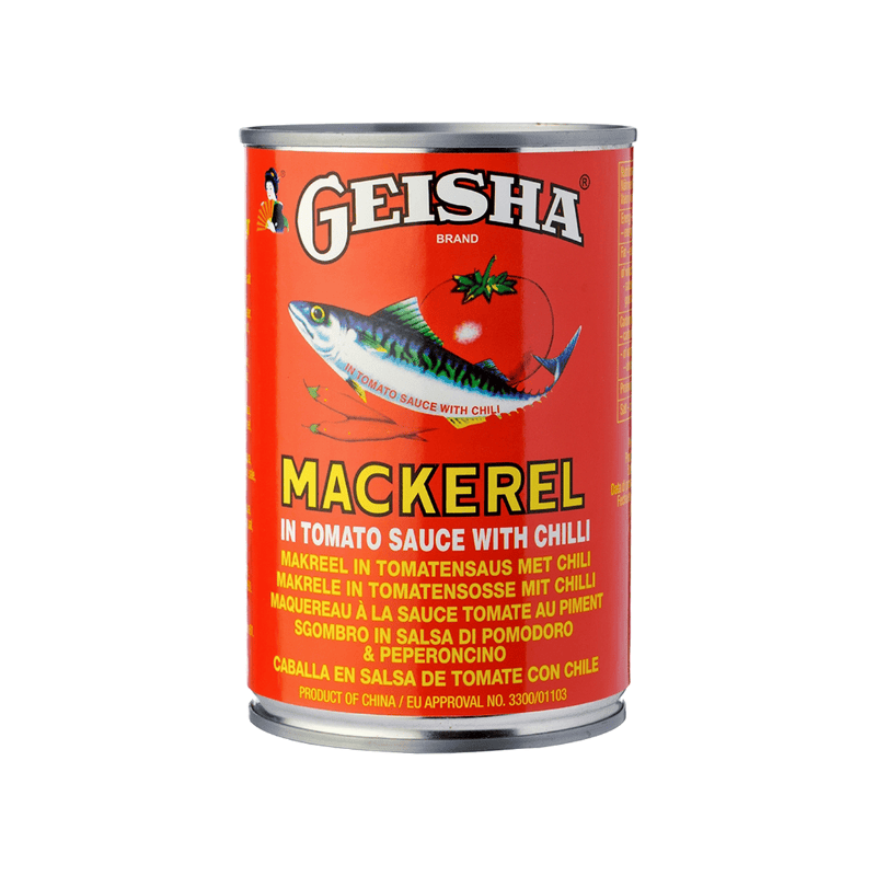 Geisha Mackerel With Chili Tin - 425g