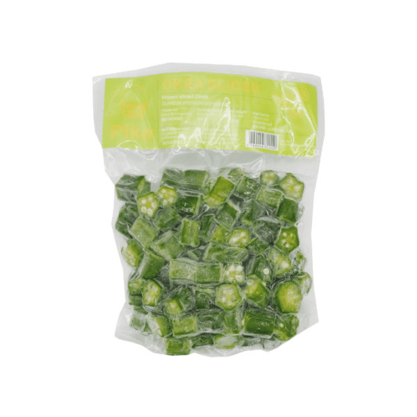 Pika Okra Chopped 200g (Frozen)