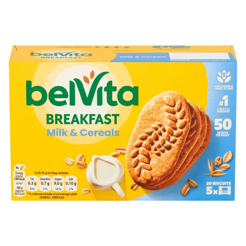 BelVita Breakfast Biscuits Milk & Cereals