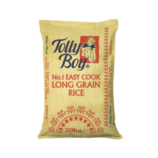 TOLLY BOY EASY COOK RICE - 20kg