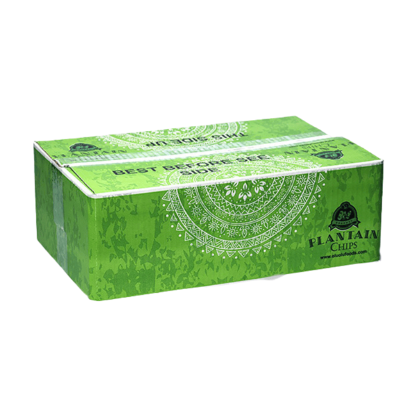 Olu Olu Plantain Chips (Box of 24) Green