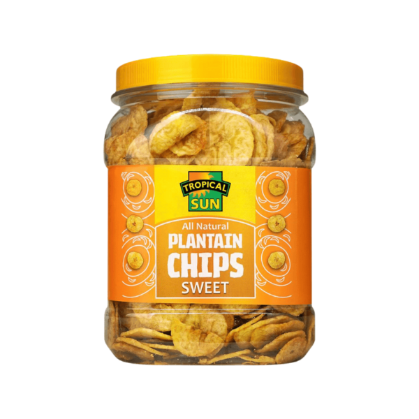 Tropical Sun Plantain Chips Sweet Jars