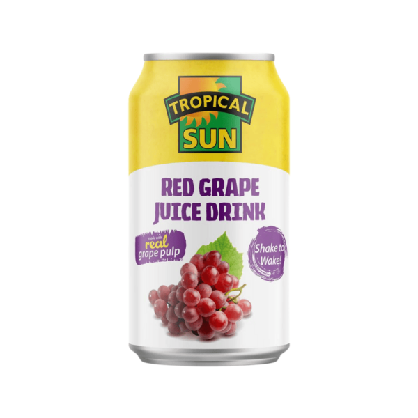 Tropical Sun Red Grape Juice Drink with Pulp 300ml