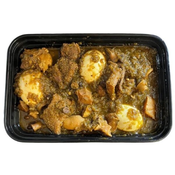 Ayamasse (Green pepper stew)