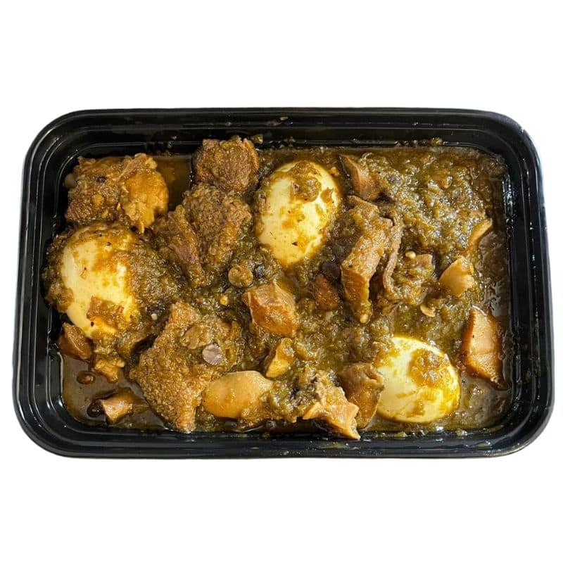 Ayamasse (Green pepper stew)