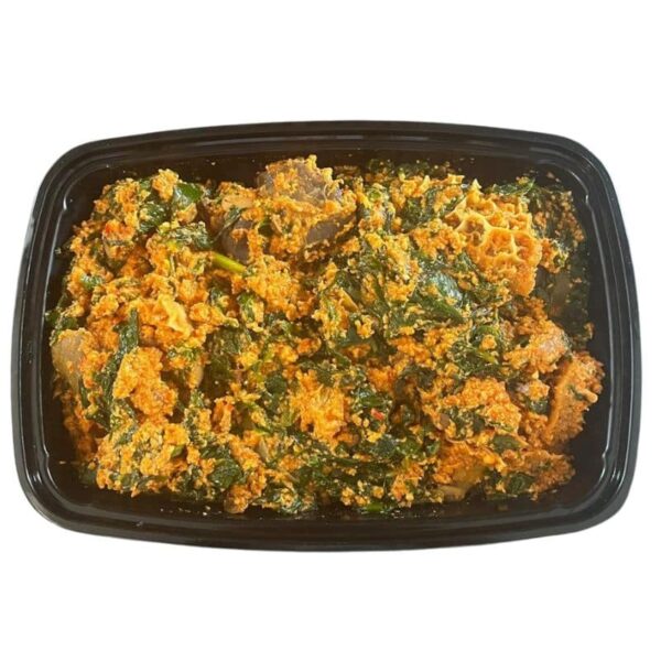 Efo Egusi (Spinach & melon seeds)