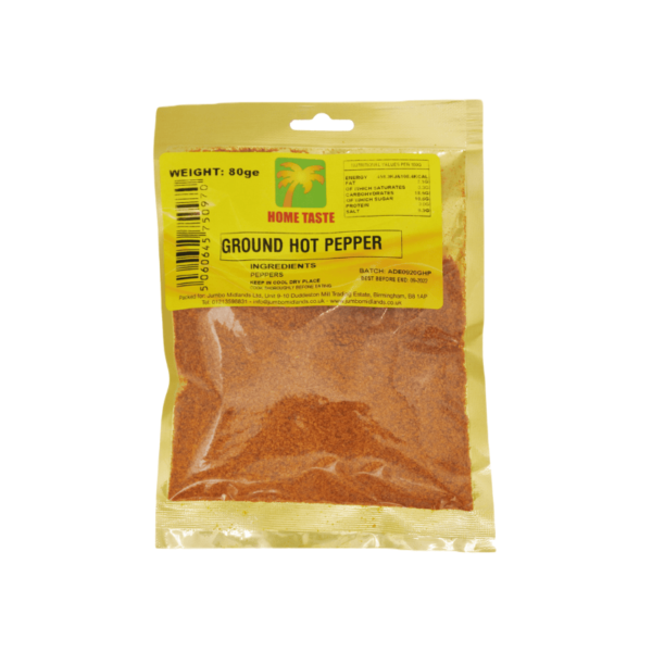 Home Taste Ground Hot pepper 80g