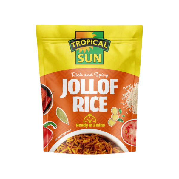 Tropical Sun Jollof Rice Microwave 250g