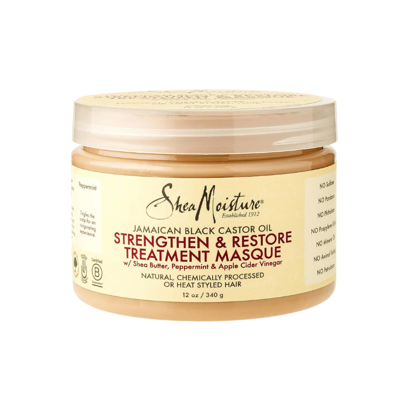 Shea Moisture Jam Castor Oil Masque 12oz
