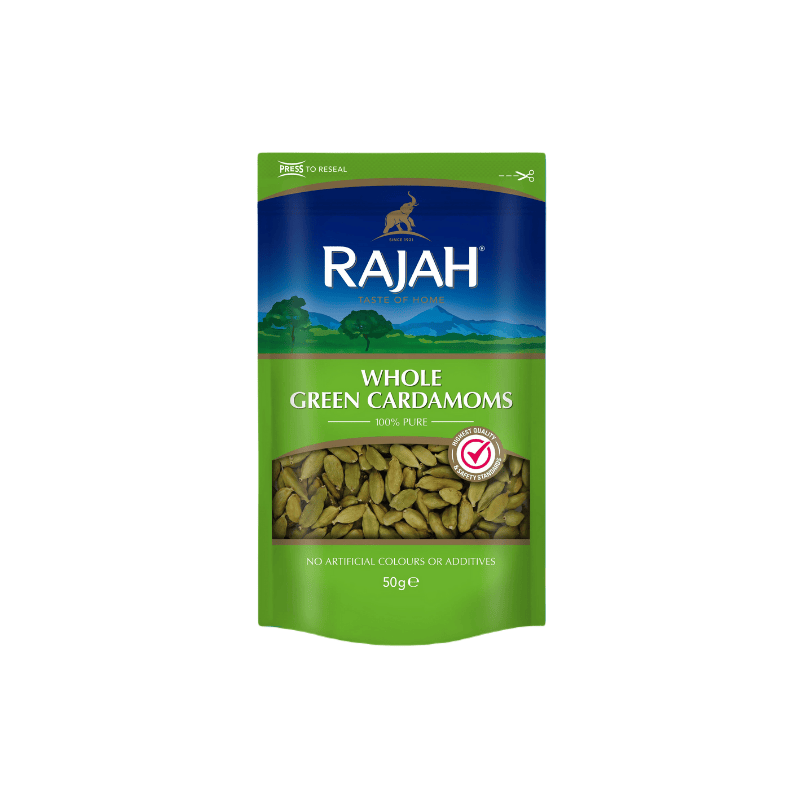 Rajah Whole Green Cardamoms