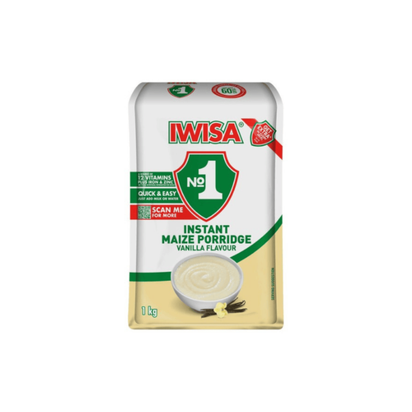 Iwisa Instant Porridge Vanilla 1kg
