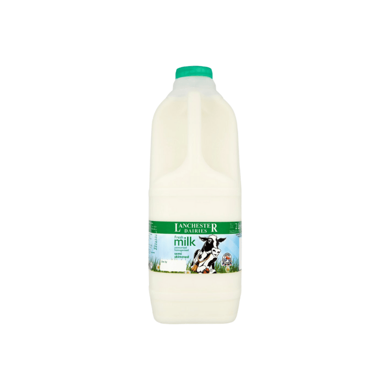 Lanchester Fresh Semi Skimmed Milk 2L