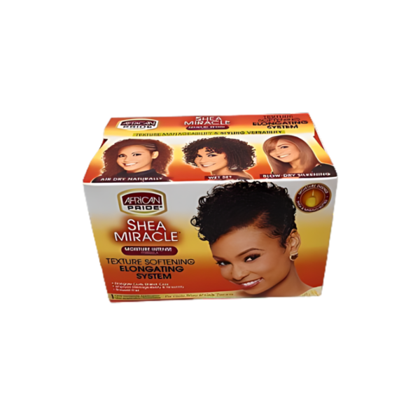 African Pride Shea Miracle Texture Softening Elongating System